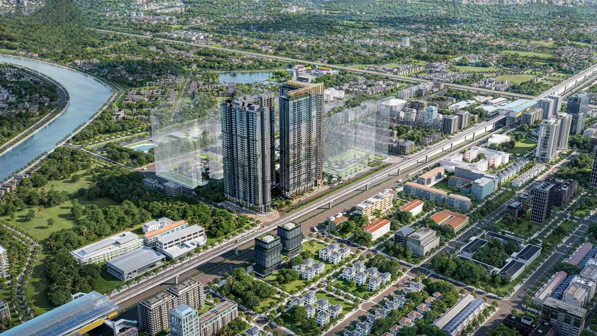 Đón Đầu Xu Hướng Sống Sinh Thái Hàng Hiệu Tại Tuyệt Tác Mới Của Masterise Homes 2 Vị trí đắc địa kết nối trục Metro công cộng của dự án